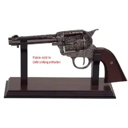 Pistolen- und Revolverständer aus Holz