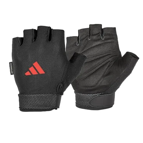 Essential Adjustable Gloves - Red/M