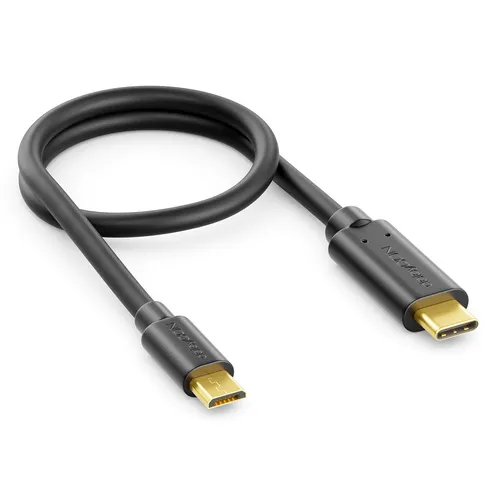 0,3m USB C Kabel Datenkabel Ladekabel USB 2.0 micro USB zu USB-C Handy Tablet