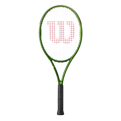 Wilson Tennisschläger Blade Feel 103 - Besaitet, 264g, Griffstärke 3 - Erlebe ein einzigartiges Spielgefühl mit dem Wilson Blade Feel 103. Leicht und armschonend, ideal für Freizeispieler, die Stabilität und Kontrolle schätzen. Perfekt für ein entspanntes Tennisvergnügen.