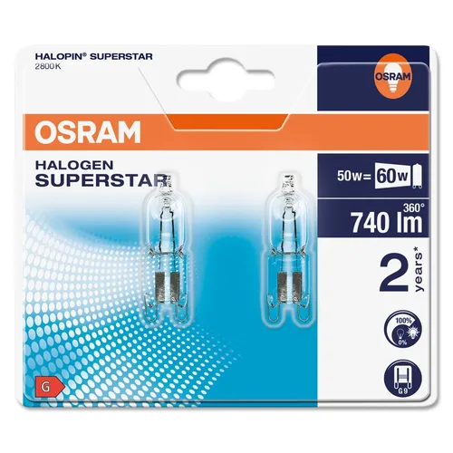 Produktbild Osram HOMELIGHTING Eco Halogen G9 50W