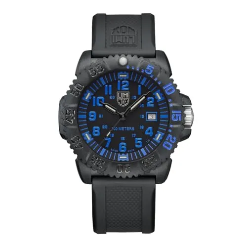 Luminox Sea Lion 44mm Herrenarmbanduhr – CARBONOX Gehäuse, Schweizer Quarzwerk