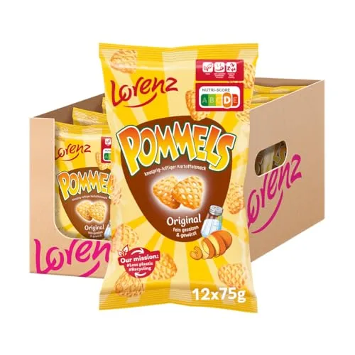 Lorenz Snack World Pommels Original, 12er Pack von Lorenz Snack World