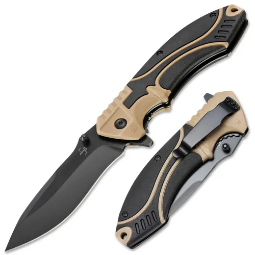 BÖKER PLUS Advance Desert Pro Taschenmesser EDC Taktisch D2