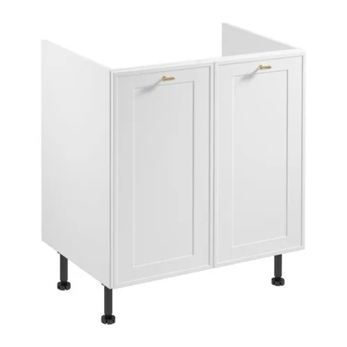 Spülenschrank mit Spüle – Moderner Küchenschrank - Küchenschrank mit Soft-Close-Türen und verstellbaren Füßen, ideal für eine platzsparende und stilvolle Lösung in Ihrer Küche. Maße: 80 x 52 x 87 cm.