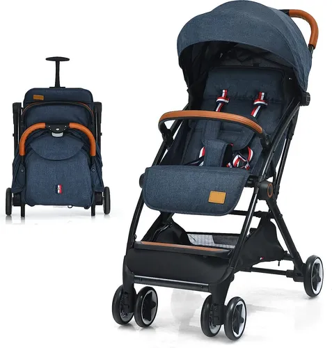 COSTWAY Kinderwagen einhand faltbar