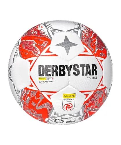 Derbystar FB-ÖFBL Brillant APS v24 - Hochwertiger Fußball - Bälle für Fußball, mit herausragenden Spieleigenschaften und optimaler Haltbarkeit für Profis und Amateure.