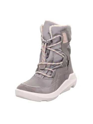 Superfit Mädchen TWILIGHT Gore-Tex Stiefel in Grau 2000 - Wanderschuhe mit GORE-TEX Membrane für optimale Wasserdichtigkeit und Atmungsaktivität. Ideal für kalte Tage dank kuscheligem Warmfutter und praktischem Innenzipp für schnellen Einstieg.