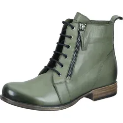 Piazza Stiefeletten Schnürstiefelette aus echtem Leder grün 42 EU