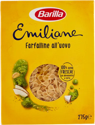 Eiernudeln Emiliane Farfalline uovo 275g - Barilla