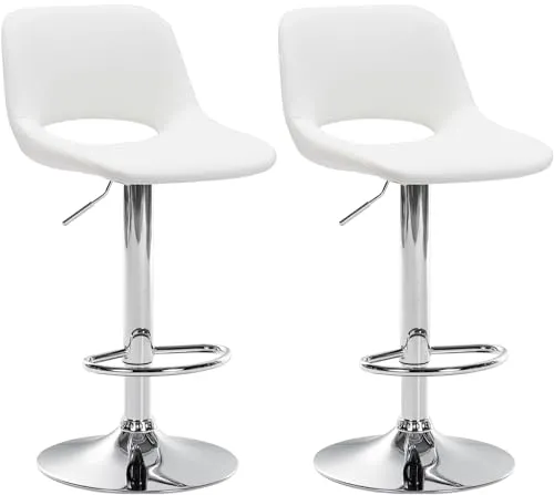 CLP Barhocker Camden 2er Set in weiß von CLP