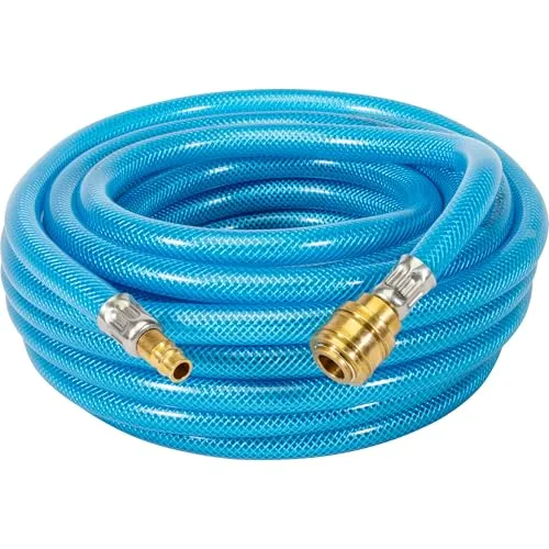 Güde Druckluftschlauch 13 mm Innendurchmesser - Zubehör: 10 m langer PVC-Druckluftschlauch, max. 15 Bar, ideal für Werkstätten und Heimwerkerprojekte