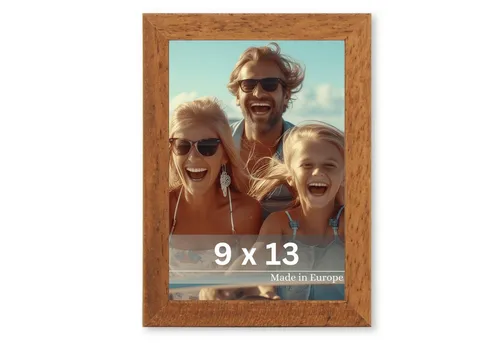 Victor (Zenith) Bilderrahmen Nolde, Bilderrahmen Braun 9x13 cm, Bilderrahmen Modern, Holzrahmen