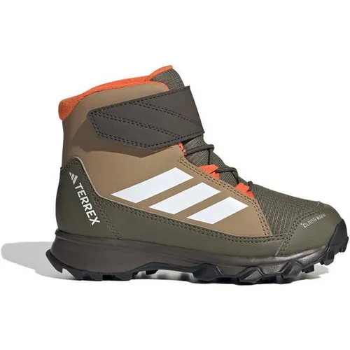 adidas Unisex Kinder Terrex Snow CF Climawarm Winter Shoes - Wanderschuhe mit Climawarm-Technologie für warme, trockene Füße bei winterlichen Abenteuern.
