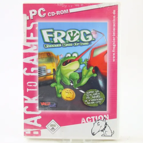PC CD DVD Spiel F.R.O.G. Frantic Rush of Green Neu