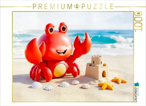 CALVENDO Puzzle Krebs | 1000 Teile Lege-Größe 64x48cm Foto-Puzzle für glückliche