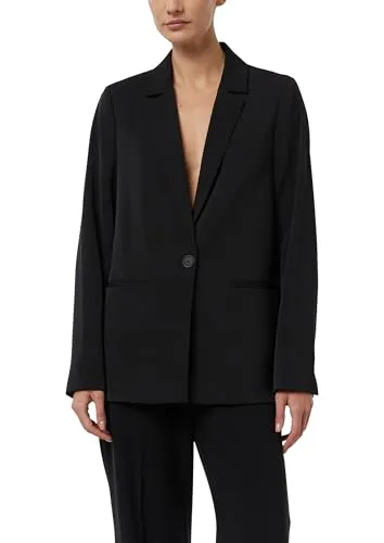 Comma Fließender Oversize-Blazer in schwarz von comma,