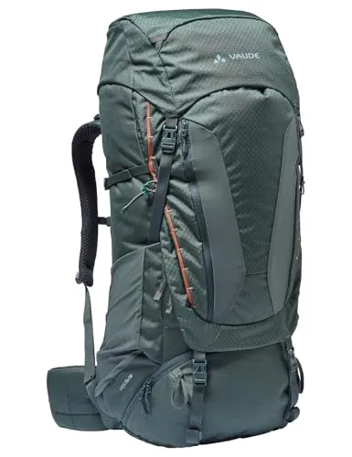 VAUDE Trekkingrucksack Avox 75+10 - Großer Wanderrucksack in Dark Forest - Rucksäcke mit 75+10 Litern Volumen, ideal für lange Trekkingtouren und ausgestattet mit umweltfreundlichen Materialien.