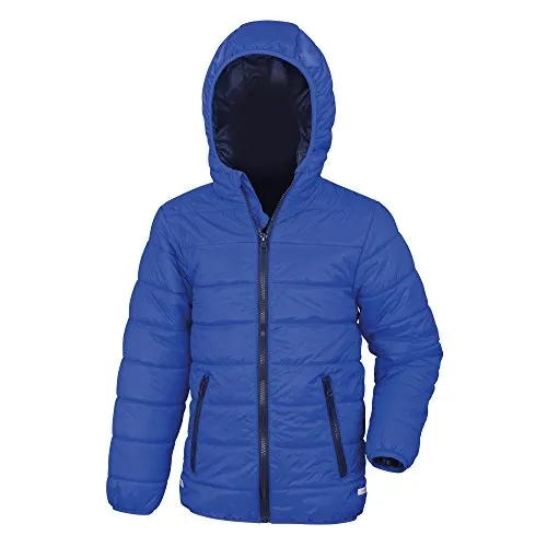 Result Core Kinder Junior Stepp-Jacke (XL) (Royal/Marineblau)