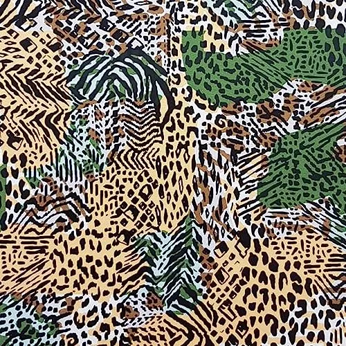 Geschenkpapier Teenager 70cm x 2m Rolle Jungle in grün von Star