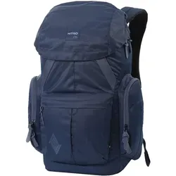NITRO Urban Daypacker two - 46 cm Daypack mit Laptopfach in Blau - Stylischer Daypack mit 46 cm Laptopfach, ideal für Schule, Uni oder Freizeit. Praktische Fächer und modernes Design.