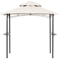 Beliani Pavillon Beige-Schwarz, 240x245 cm von Beliani