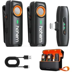 Hohem MIC 01 Kit – Professionelles Mikrofon für klare Aufnahmen - Mikrofone, ideal für Podcaster und Videoproduzenten, bietet hervorragende Klangqualität und einfache Handhabung.