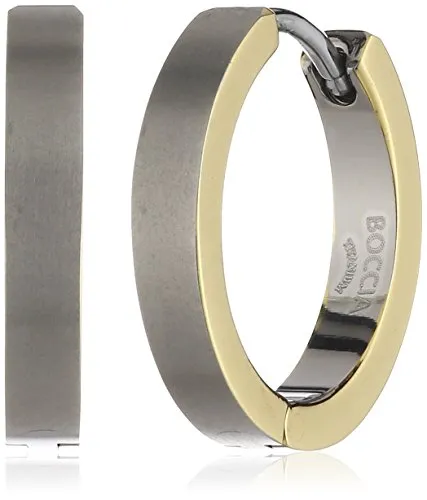 Boccia Damen-Creolen Titan 14 mm 0577-02 von Boccia Titanium