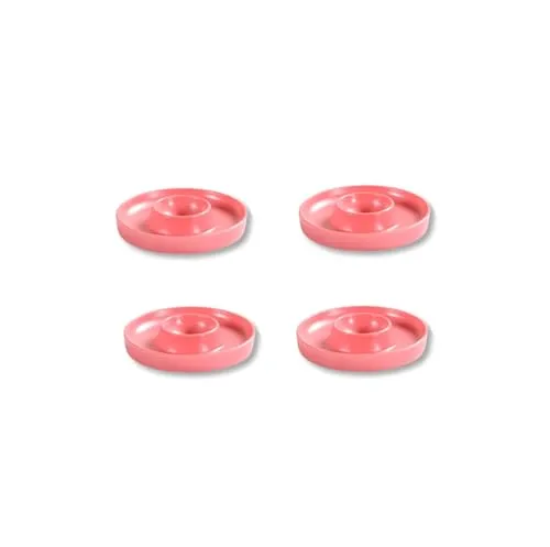 Kesper | Eierbecher, 4er Pack, Material: ø 10 x H 2 cm, Melamin, Maße: cm, Farbe: Pink | Der ideale Frühstücksbegleiter