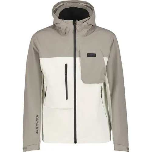 Icepeak Outdoorjacke Brandt - Weiß M (50) - Funktionsjacke aus 100% Polyester, ideal für Outdoor-Aktivitäten und schützt vor Wind und Wetter.