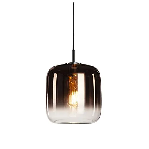 SLV PANTILO 20 Pendelleuchte, Ø 20 cm, Glas & Kupfer von SLV