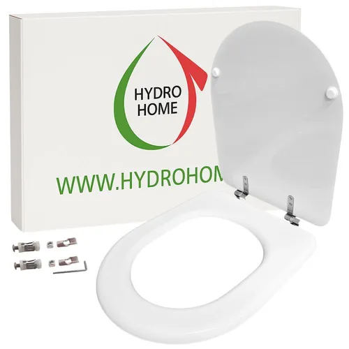 WC-Sitz Alpina Dolomite Aus Holz Mit Polyesterharz Beschichtet Weiß