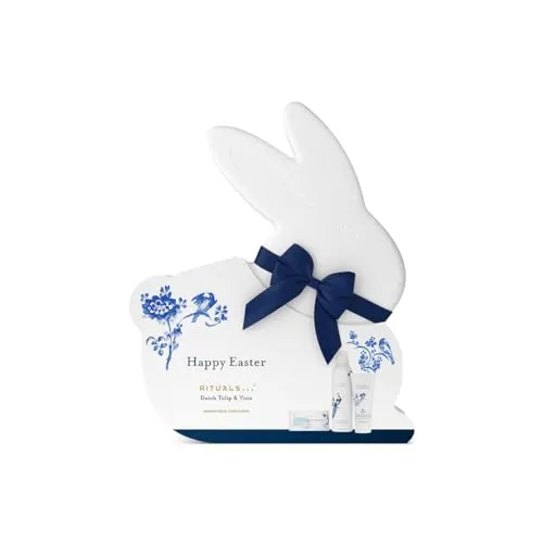 Rituals Pflege-Geschenkset Amsterdam Collection - 3-teiliges Oster-Geschenkset mit Yuzu-Tulpen-Duft in stilvoller Hasenbox, ideal für besondere Anlässe und zur Verwöhnung.