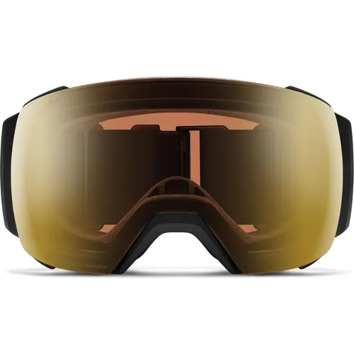 Smith I/O MAG XL black 22 ChromaPop Pro Photochromic Gold Mirror - Herren & Unisex Skibrillen mit innovativer ChromaPop-Technologie für kristallklare Sicht und optimalen Kontrast, perfekt für jedes Wetter dank Anti-Beschlag und MAG Schnellwechselsystem.