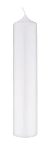 Altarkerze 300 x 70 mm, Farbe Weiss 106708.04