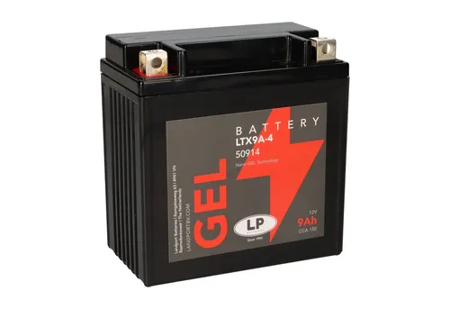 Produktbild Akkuman.de 12V 9Ah Motorrad Startbatterie MG LTX9A-4