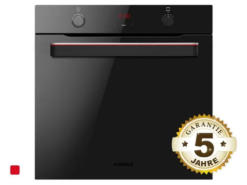 Backofen Häfele Assedo BC54ABi6a All Black Design 77L Heißluft Steam-Clean