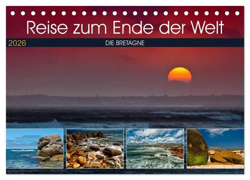 Helmut Probst | Die Bretagne - Eine Reise zum Ende der Welt (Tischkalender...