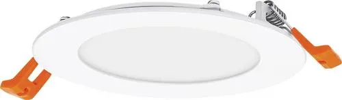 OSRAM Essential LED Einbaustrahler Slim 120mm, 3er Set - Effiziente Deckenleuchte - Die OSRAM Essential LED Einbaustrahler Slim im 3er Set überzeugen mit 8W und 550lm kaltweißem Licht. Ideal für schmale Deckenräume, bieten sie eine elegante Optik und einfache Installation. Perfekt für Flure und Küchen.