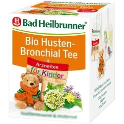 Bad Heilbrunner Naturheilmittel BAD HEILBRUNNER Bio Husten-Bronchial Tee f.Kdr.FB 12 g 800242