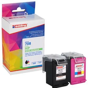 EDDING EDD-708 schwarz color Druckerpatronen HP 303XL (18-708)