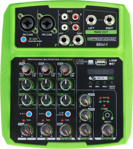 Pronomic Mini4 USB-Mischpult von Pronomic
