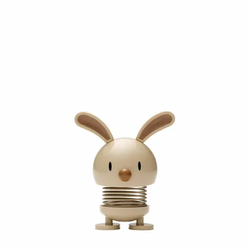Hoptimist Wackelfigur Small Bunny Figur Hase Ostern Deko Kunststoff Latte H 9 cm