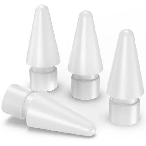 Ersatzspitzen für iPad Pencil, 1. und 2. Generation, Kompatibel mit Stylus 4