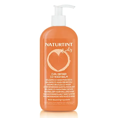 Naturtint | Locken definierender Co-Waschbalsam | Nährt, entwirrt und definiert Locken | Geeignet für die Curly Methode | Frei von Sulfaten, Silikonen und Parabenen | 330 ml
