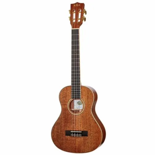 Kala Mahogany Super Tenor Ukulele - Hochwertige Ukulele mit massiver Mahagoni-Decke und Ebenholzgriffbrett, ideal für Musiker, die einen vollen Klang und ein elegantes Design suchen.