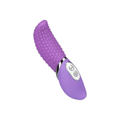 EIS, Vibrator, Genoppter Auflegevibrator, 16 cm, wasserdicht, hautfreundliches Material, zungenförmig