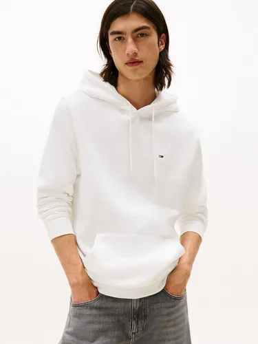 Tommy Jeans Sweatshirt TJM REG S FLAG HOODIE - Beige XXL - Herren-Sweatshirt mit besticktem Markenlogo auf Brusthöhe, ideal für lässige Outfits. Aus 80% Baumwolle, bietet hohen Tragekomfort und eine bequeme Passform.