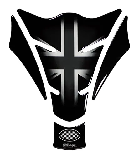 Tankpad 3D Motorrad Aufkleber Union Jack England Flagge X500722