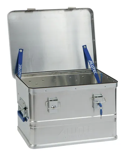 Alutec Aluminiumbox Classic 30 - 30 Liter, 405 x 300 x 250 mm - Aluboxen, robust und leicht, ideal für Transport und Lagerung von Werkzeugen und Ausrüstung.
